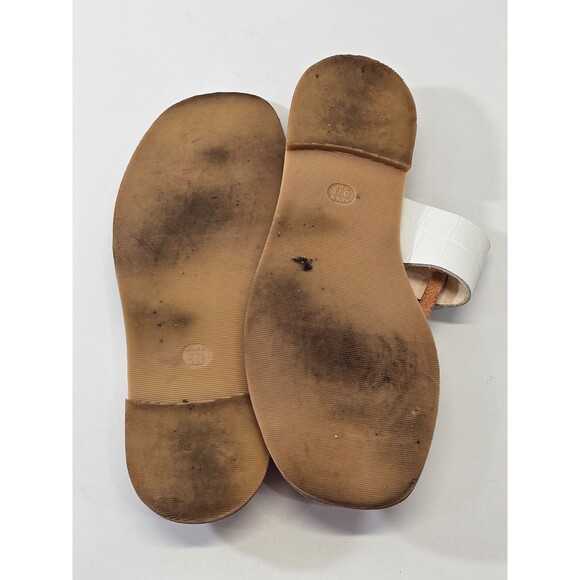 Joie A La Plage 37.5 (US 7) Leather Flip Flop Thong Sandals Flat Beach EUC - Picture 8 of 8